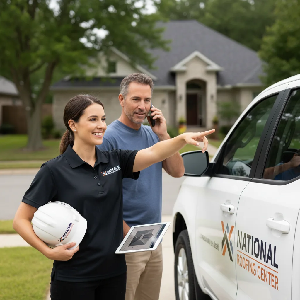 National Roofing Center customer support in Carrington